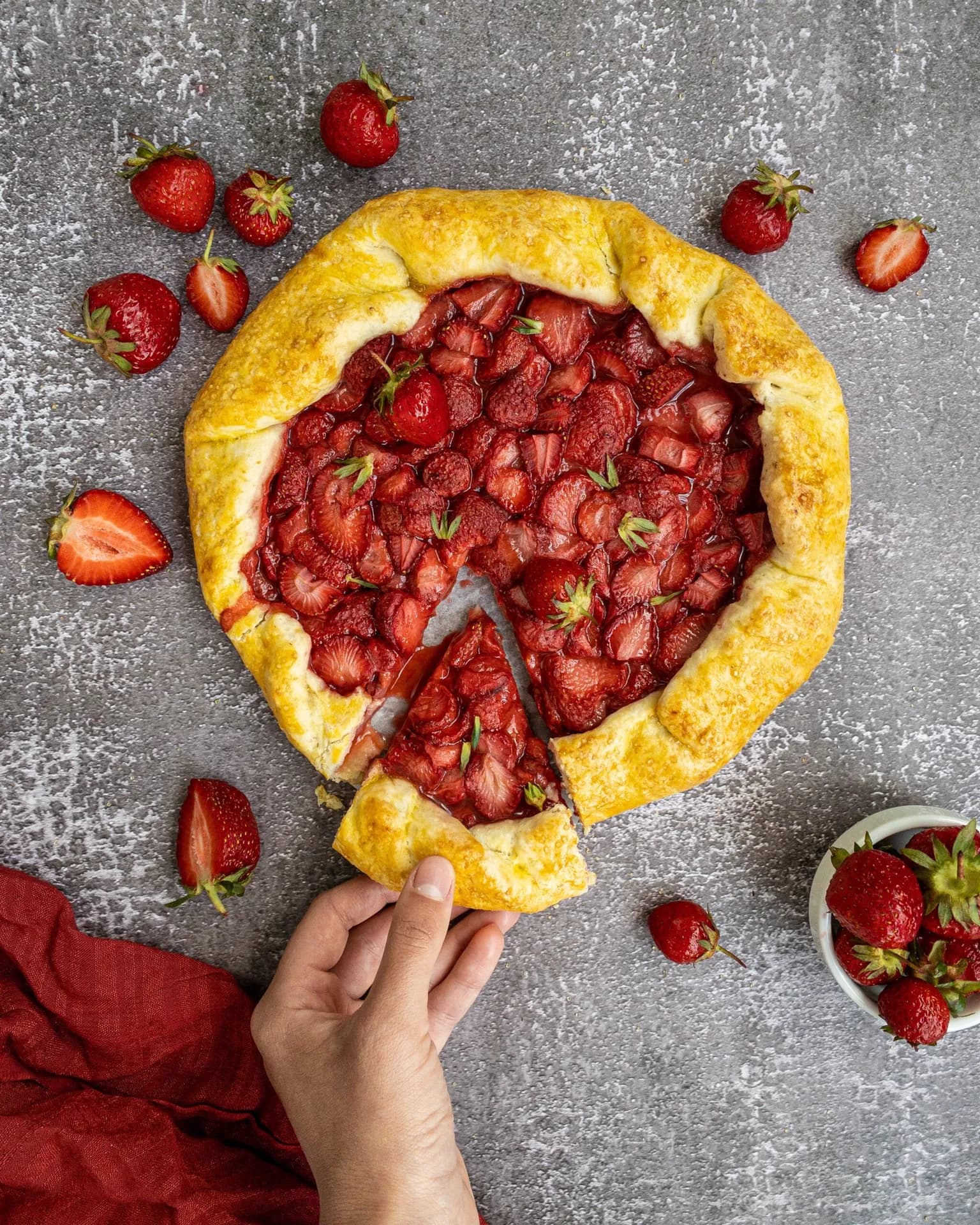 Galette cu fructe
